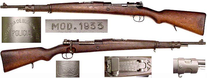 Mauser 1933 de la Policía de la Provincia de Buenos Aires